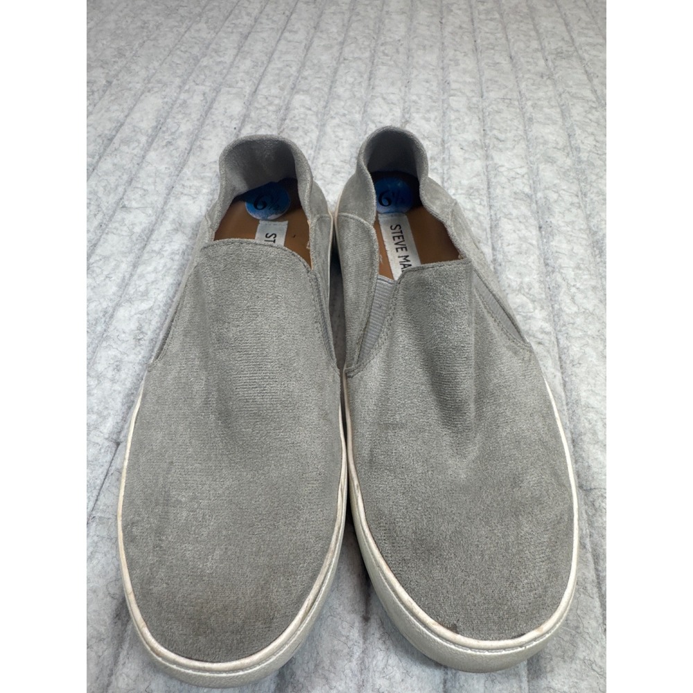 Steve Madden Fayna Fabric Slip On Sneakers Collapsible Heel FYNA01S1 Mens 6.5